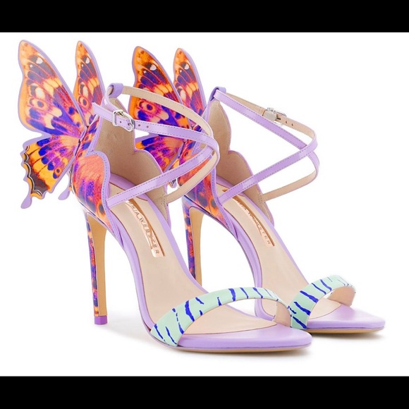Sophia Webster Chiara butterfly heels. - Picture 3 of 4